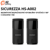 SICUREZZA HS-A002 - bezdrátové bezpečnostní fotobuňky otočné o 180° s dosahem 15m